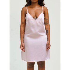 2for30💥‼️ Ettitude Silky Bamboo‎ Slip Dress Rose Pink Adjustable Straps  XL